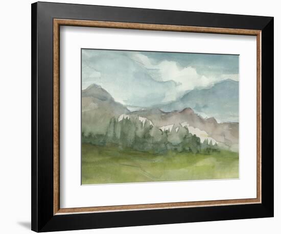 Plein Air Mountain View II-Ethan Harper-Framed Art Print