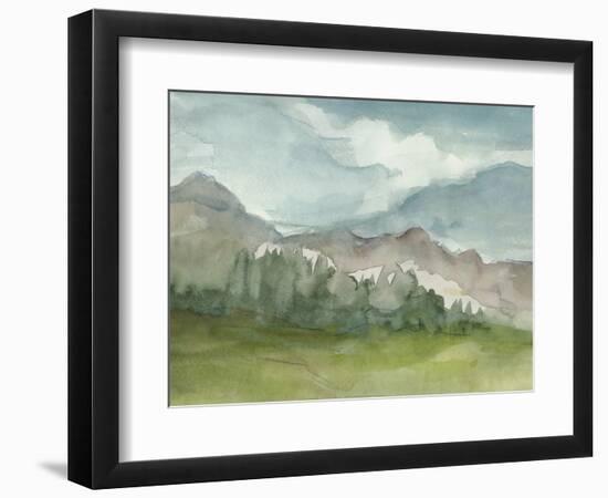 Plein Air Mountain View II-Ethan Harper-Framed Art Print