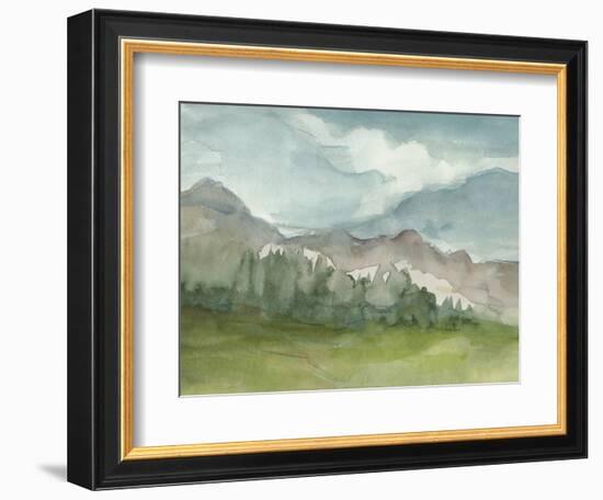 Plein Air Mountain View II-Ethan Harper-Framed Art Print