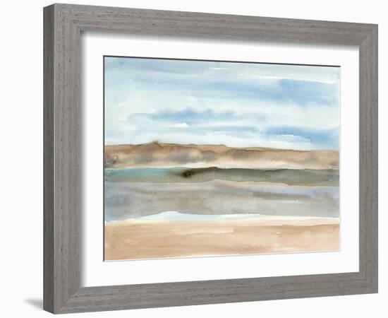 Plein Air Riverscape I-Alicia Ludwig-Framed Art Print