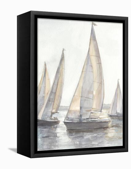 Plein Air Sailboats I-Ethan Harper-Framed Stretched Canvas