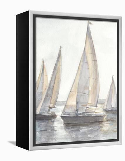 Plein Air Sailboats I-Ethan Harper-Framed Stretched Canvas