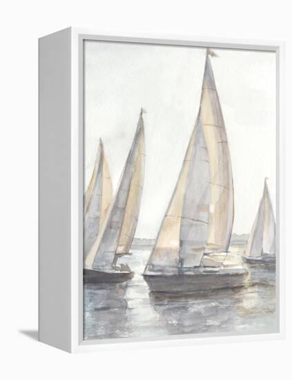 Plein Air Sailboats I-Ethan Harper-Framed Stretched Canvas