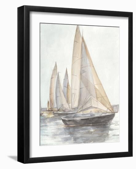 Plein Air Sailboats II-Ethan Harper-Framed Art Print