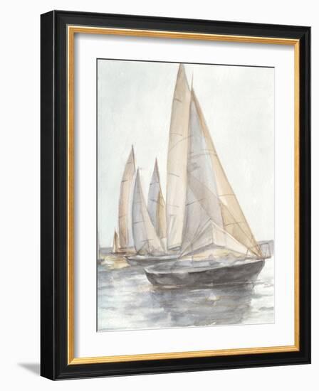 Plein Air Sailboats II-Ethan Harper-Framed Art Print