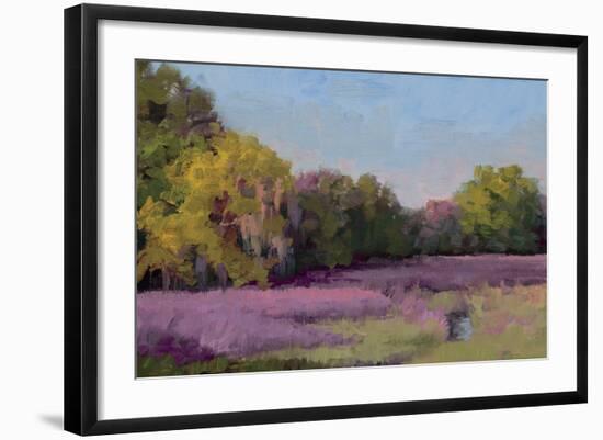 Plein Air Wild Lavender-Jill Schultz McGannon-Framed Premium Giclee Print