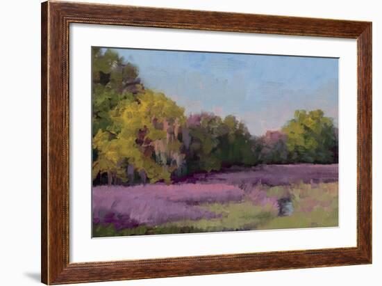 Plein Air Wild Lavender-Jill Schultz McGannon-Framed Premium Giclee Print
