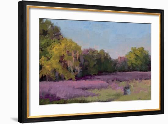 Plein Air Wild Lavender-Jill Schultz McGannon-Framed Premium Giclee Print