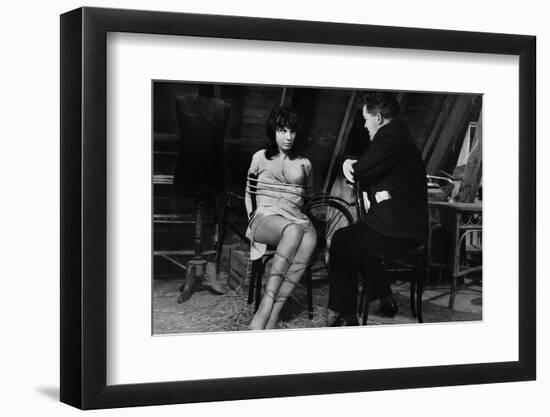 Pleins feux sur Stanislas by Jean Charles Dudrumet with Bernadette Lafont and Billy Kearns, 1965 (b-null-Framed Photo