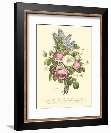 Plentiful Bouquet III-T.L. Prevost-Framed Premium Giclee Print