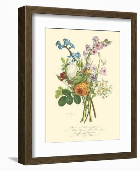 Plentiful Bouquet IV-T.L. Prevost-Framed Premium Giclee Print