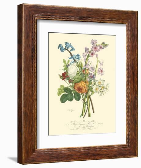 Plentiful Bouquet IV-T.L. Prevost-Framed Premium Giclee Print