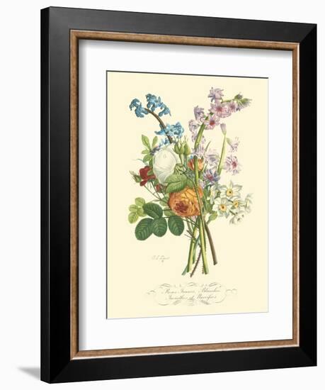 Plentiful Bouquet IV-T.L. Prevost-Framed Premium Giclee Print