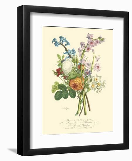 Plentiful Bouquet IV-T.L. Prevost-Framed Premium Giclee Print