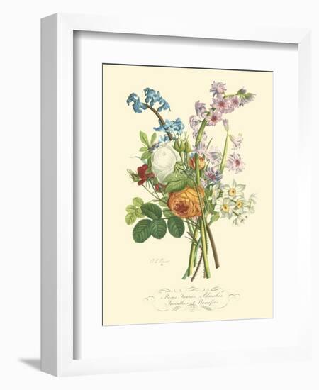 Plentiful Bouquet IV-T.L. Prevost-Framed Premium Giclee Print