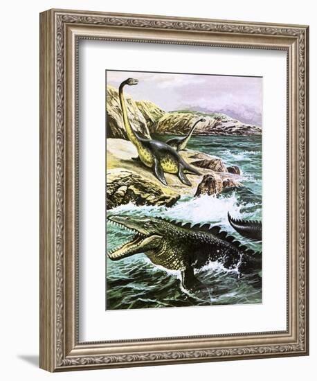 Plesiosaurus-Payne-Framed Premium Giclee Print