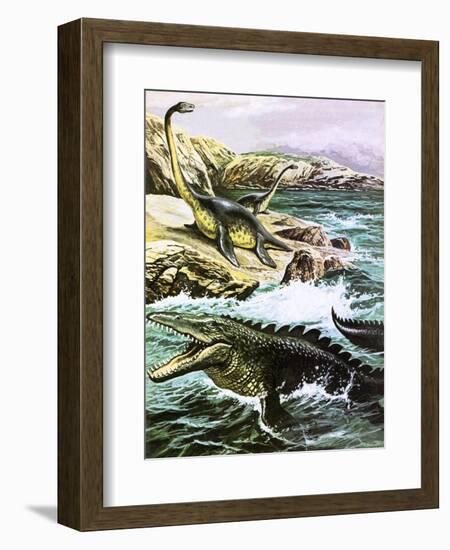 Plesiosaurus-Payne-Framed Premium Giclee Print