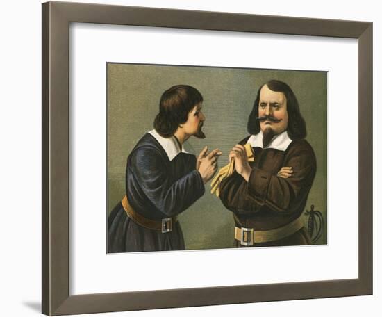 Pliable and Obstinate-English School-Framed Giclee Print