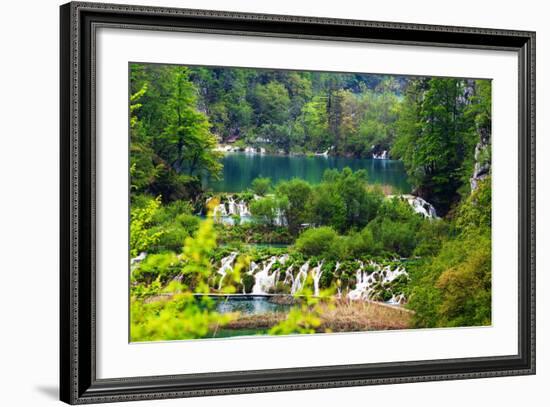 Plitvice Lakes National Park, Croatia-Lamarinx-Framed Photographic Print