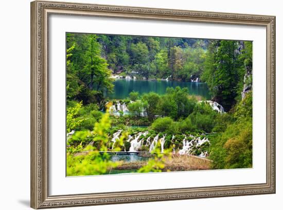 Plitvice Lakes National Park, Croatia-Lamarinx-Framed Photographic Print