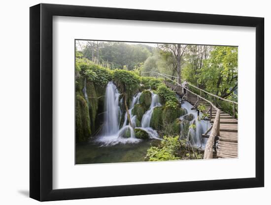 Plitvice Lakes National Park, Croatia-Jordan Banks-Framed Photographic Print