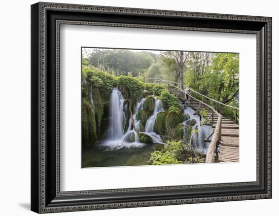 Plitvice Lakes National Park, Croatia-Jordan Banks-Framed Photographic Print