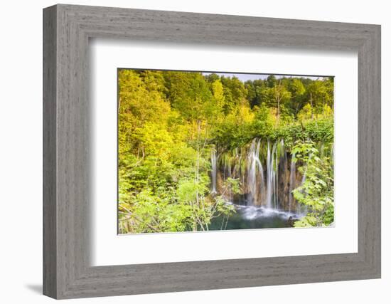 Plitvice Lakes National Park, Croatia-Jordan Banks-Framed Photographic Print