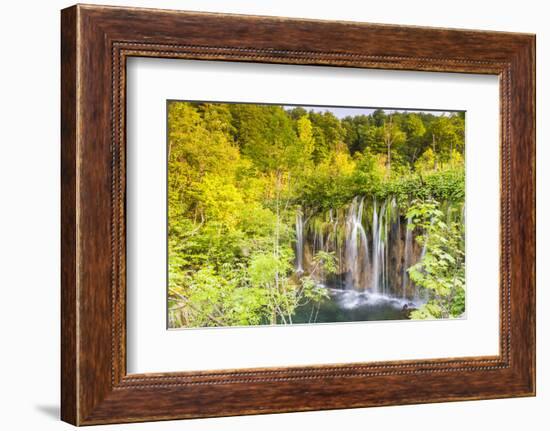 Plitvice Lakes National Park, Croatia-Jordan Banks-Framed Photographic Print