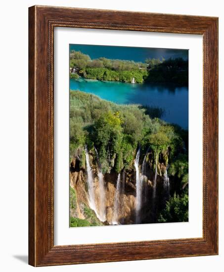 Plitvice Lakes National Park, UNESCO World Heritage Site, Croatia, Europe-Carlo Morucchio-Framed Photographic Print