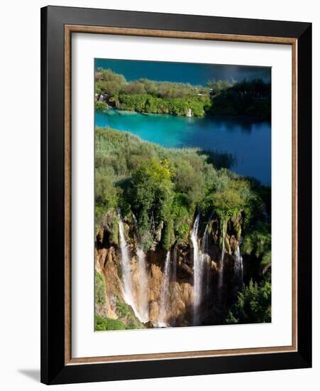 Plitvice Lakes National Park, UNESCO World Heritage Site, Croatia, Europe-Carlo Morucchio-Framed Photographic Print