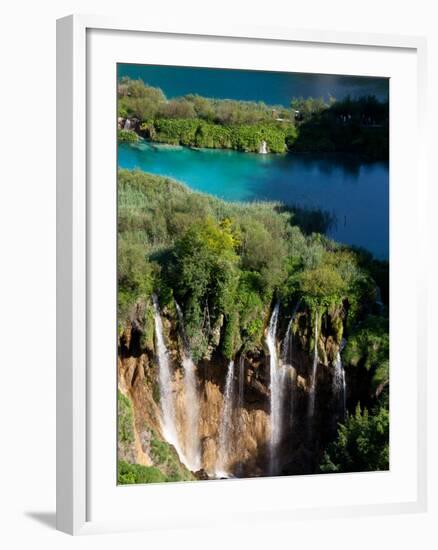 Plitvice Lakes National Park, UNESCO World Heritage Site, Croatia, Europe-Carlo Morucchio-Framed Photographic Print