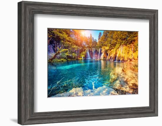 Plitvice Lakes Natl. Park Croatia-null-Framed Premium Giclee Print