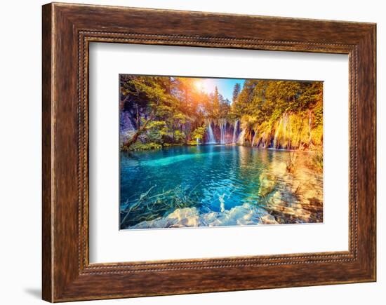 Plitvice Lakes Natl. Park Croatia-null-Framed Premium Giclee Print