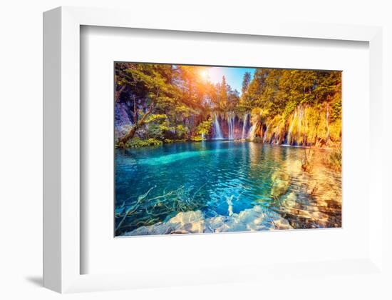 Plitvice Lakes Natl. Park Croatia-null-Framed Premium Giclee Print