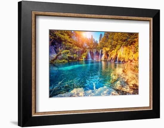 Plitvice Lakes Natl. Park Croatia-null-Framed Art Print