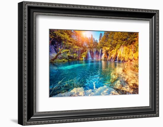 Plitvice Lakes Natl. Park Croatia-null-Framed Art Print