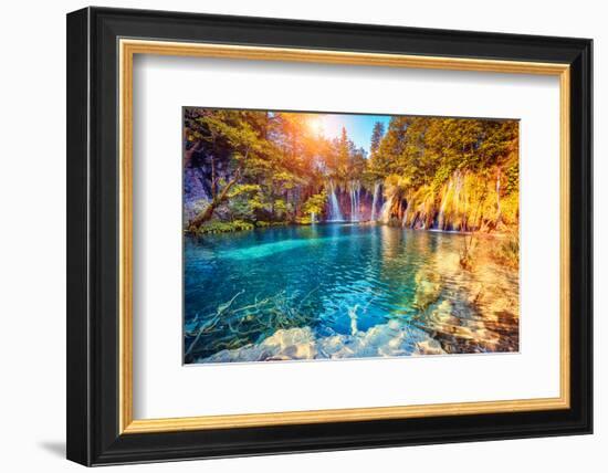 Plitvice Lakes Natl. Park Croatia-null-Framed Art Print