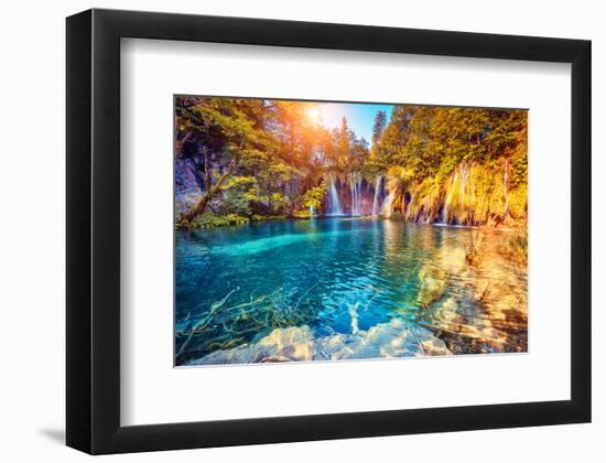 Plitvice Lakes Natl. Park Croatia-null-Framed Art Print