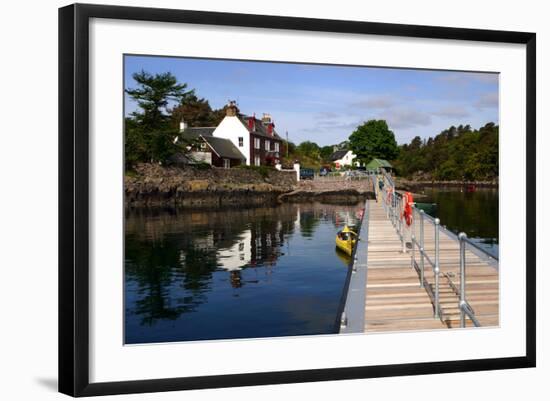 Plockton, Highland, Scotland-Peter Thompson-Framed Photographic Print