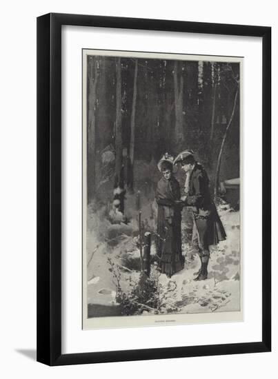 Plotting Mischief-George L. Seymour-Framed Giclee Print