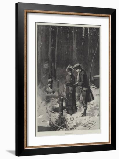 Plotting Mischief-George L. Seymour-Framed Giclee Print