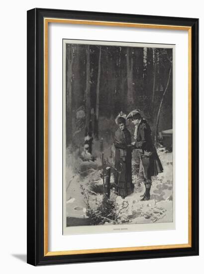 Plotting Mischief-George L. Seymour-Framed Giclee Print