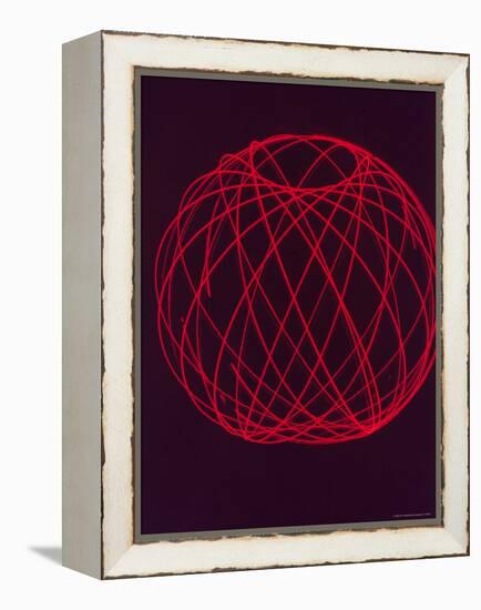 Plotting of Orbit of Sputnik I by Scientists at MIT-Dmitri Kessel-Framed Premier Image Canvas