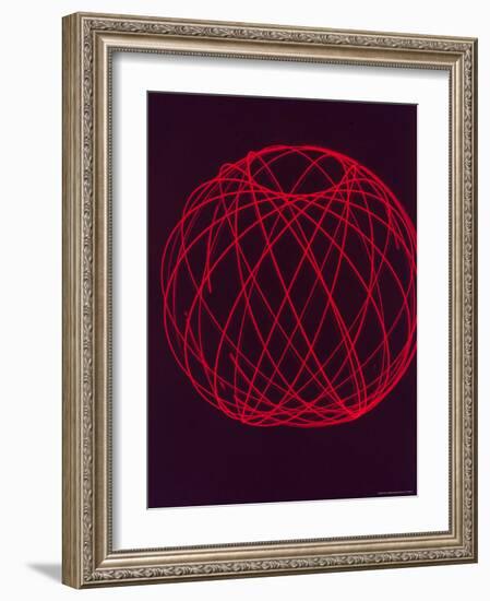 Plotting of Orbit of Sputnik I by Scientists at MIT-Dmitri Kessel-Framed Photographic Print