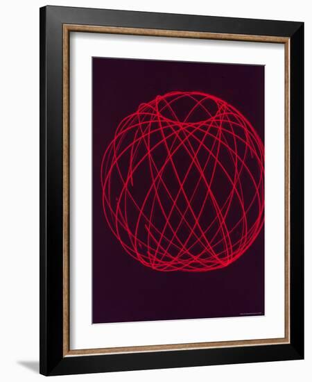 Plotting of Orbit of Sputnik I by Scientists at MIT-Dmitri Kessel-Framed Photographic Print