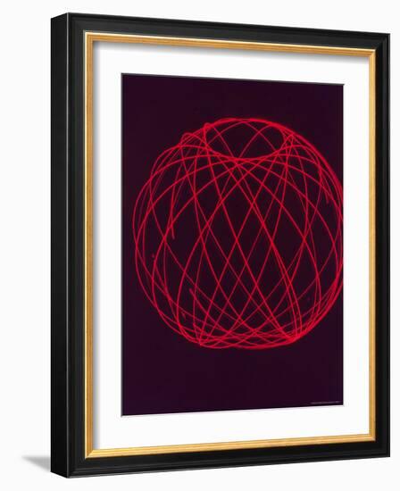 Plotting of Orbit of Sputnik I by Scientists at MIT-Dmitri Kessel-Framed Photographic Print