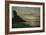 Plougastel, Sunset over the Estuary, C.1870-73-Eug?ne Boudin-Framed Giclee Print