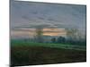 Ploughed Field, circa 1830-Caspar David Friedrich-Mounted Giclee Print