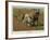 Ploughing by H Wheelwright-null-Framed Giclee Print