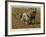 Ploughing by H Wheelwright-null-Framed Giclee Print